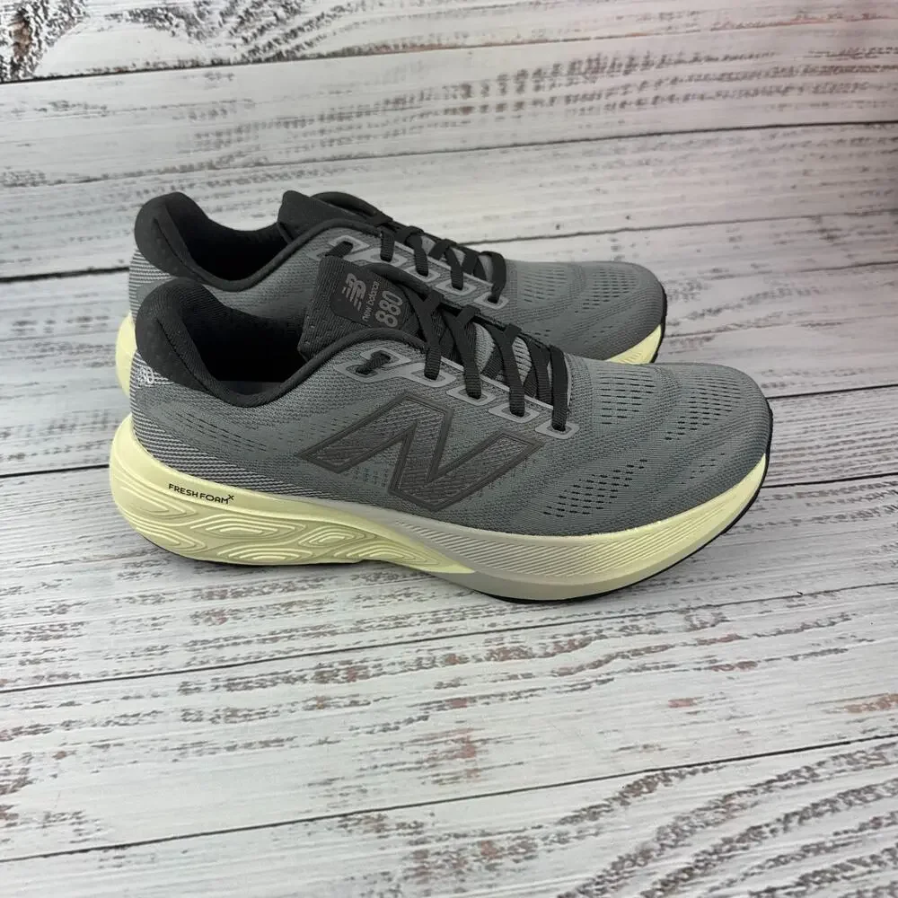 New Balance Fresh Foam X 880F15 Men's 11 D Running Shoes Grey Grey